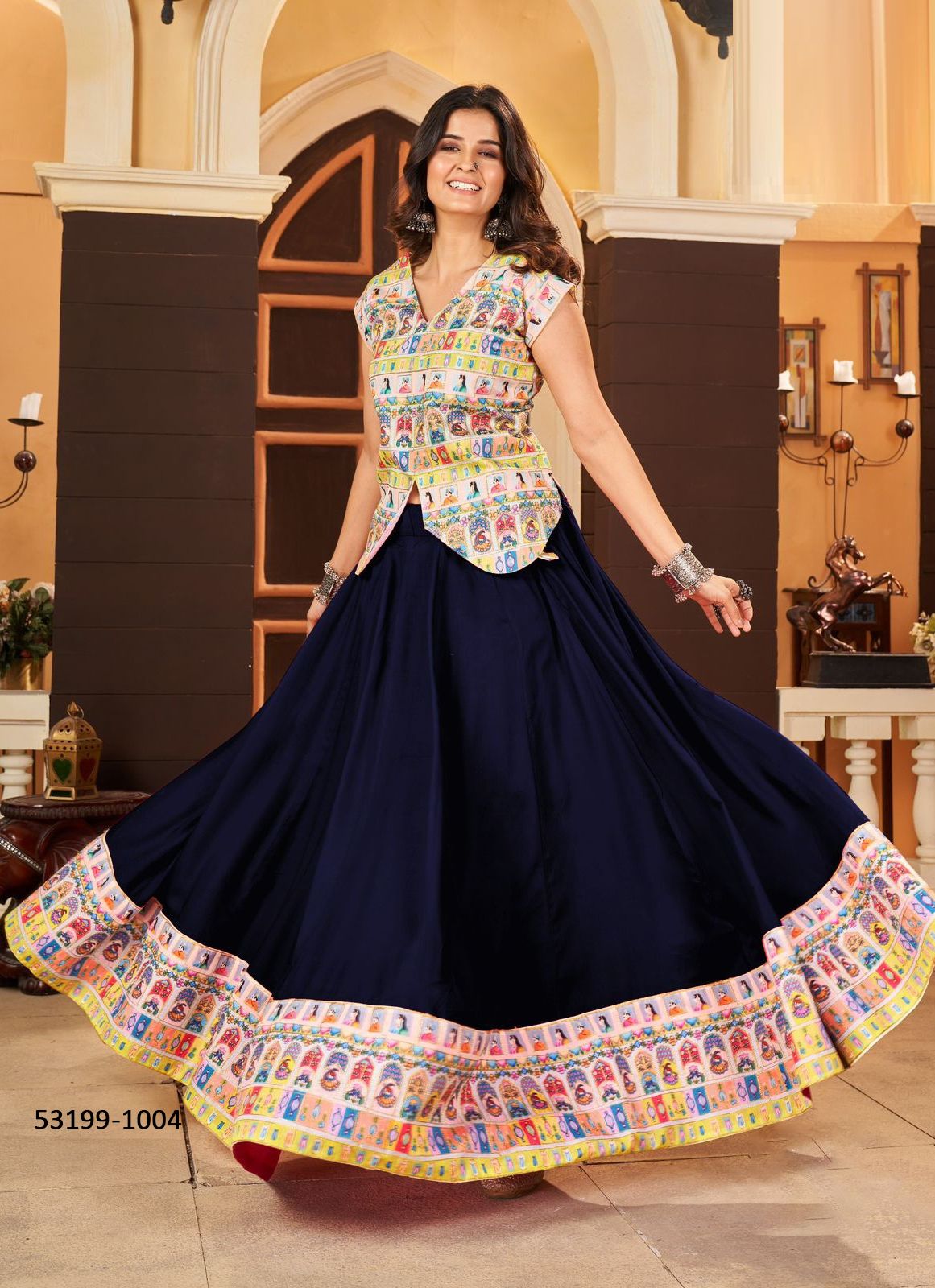 GARBA NIGHTS 2024 - CATALOG # 53199 (SET OF 4 TOPS WITH BOTTOM) GARBA NIGHTS 2024 - CATALOG # 53199 (SET OF 4 TOPS WITH BOTTOM)