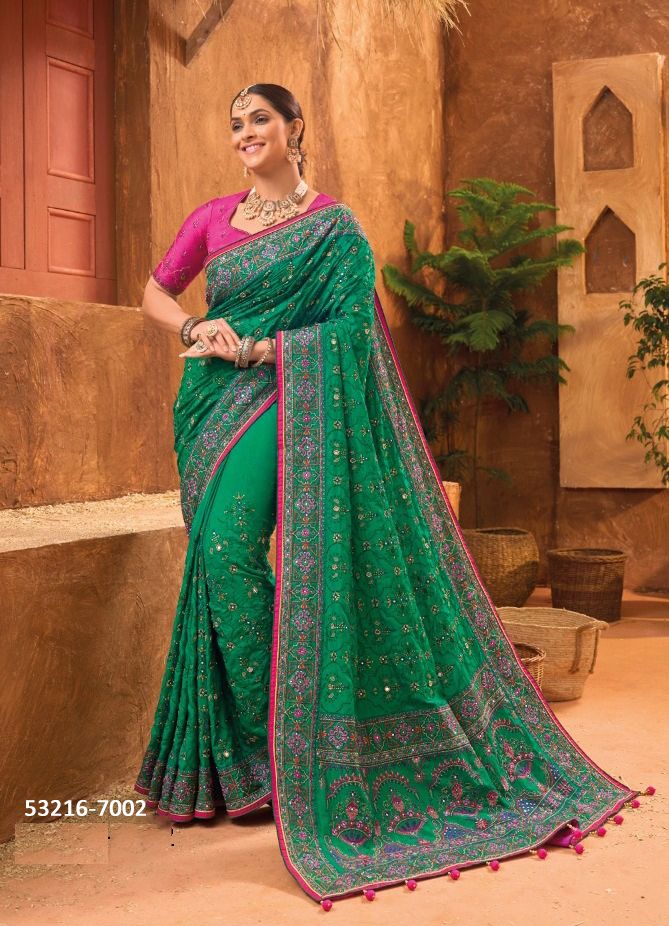 SERIES 7001-7008 - CATALOG # 53216 (SET OF 8 SAREES)