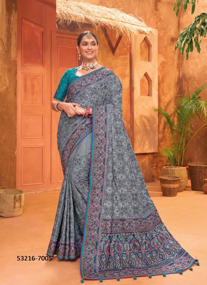 SERIES 7001-7008 - CATALOG # 53216 (SET OF 8 SAREES)