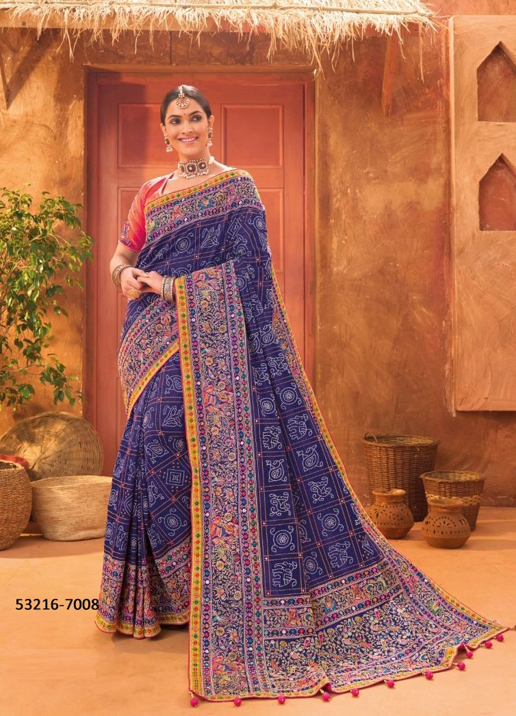 SERIES 7001-7008 - CATALOG # 53216 (SET OF 8 SAREES)