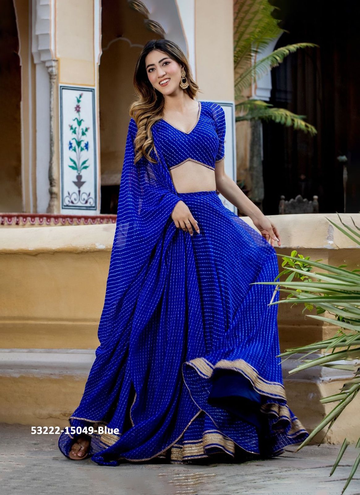 VOLUME 22 - CATALOG # 53222 (SET OF 5 LEHENGAS (SEMI-STITCHED)) VOLUME 22 - CATALOG # 53222 (SET OF 5 LEHENGAS (SEMI-STITCHED))