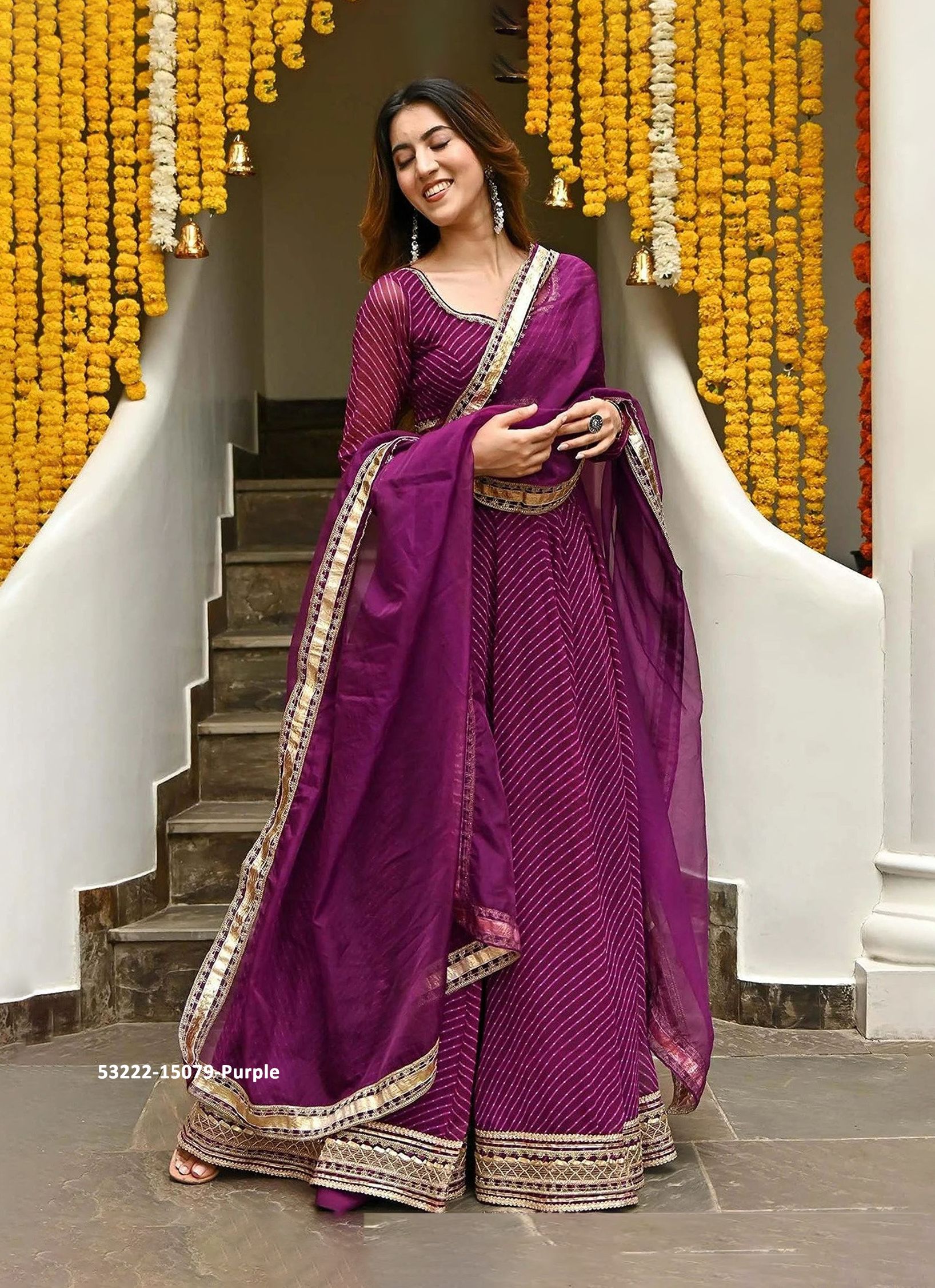 VOLUME 22 - CATALOG # 53222 (SET OF 5 LEHENGAS (SEMI-STITCHED)) VOLUME 22 - CATALOG # 53222 (SET OF 5 LEHENGAS (SEMI-STITCHED))
