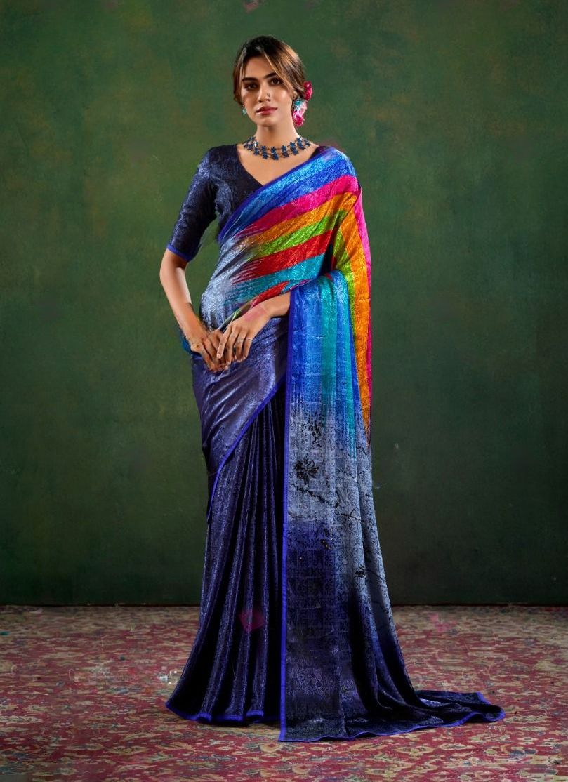 SOPHIA - CATALOG # 53244 (SET OF 6 SAREES) SOPHIA - CATALOG # 53244 (SET OF 6 SAREES)