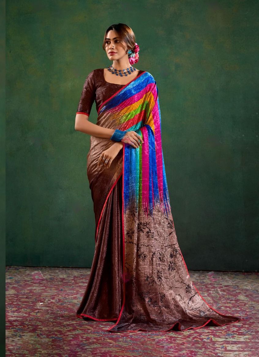SOPHIA - CATALOG # 53244 (SET OF 6 SAREES) SOPHIA - CATALOG # 53244 (SET OF 6 SAREES)