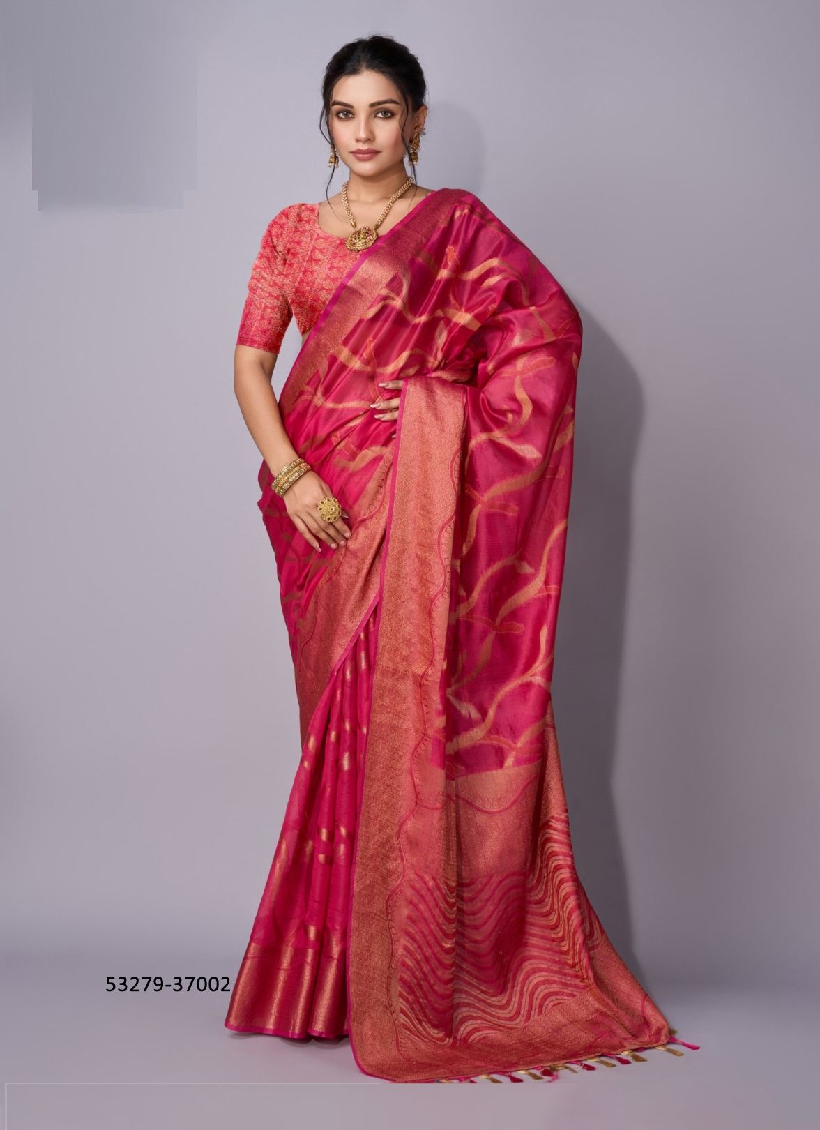 EVOGUE 1 - CATALOG # 53279 (SET OF 5 SAREES) 