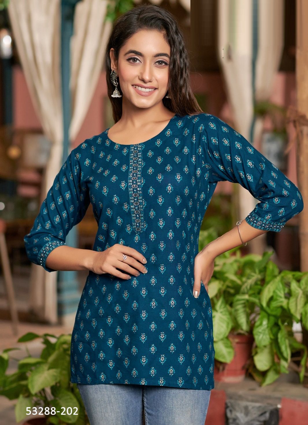 MINNI 2 - CATALOG # 53288 (SET OF 8 READYMADE KURTIS)