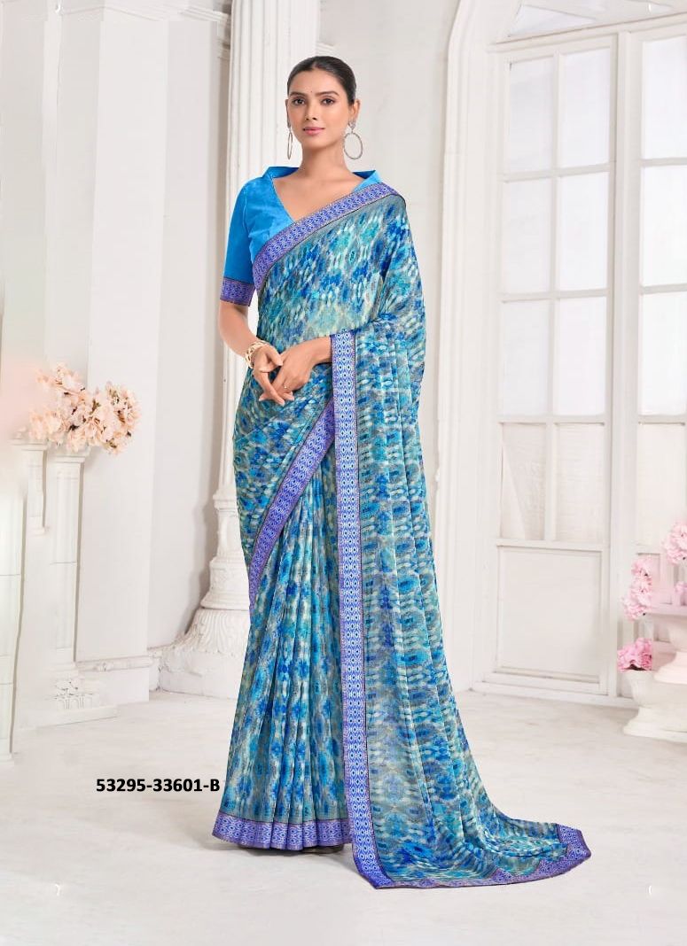 VANILLA 8 - CATALOG # 53295 (SET OF 12 SAREES)