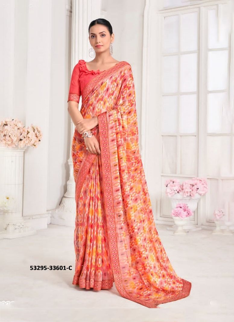 VANILLA 8 - CATALOG # 53295 (SET OF 12 SAREES)