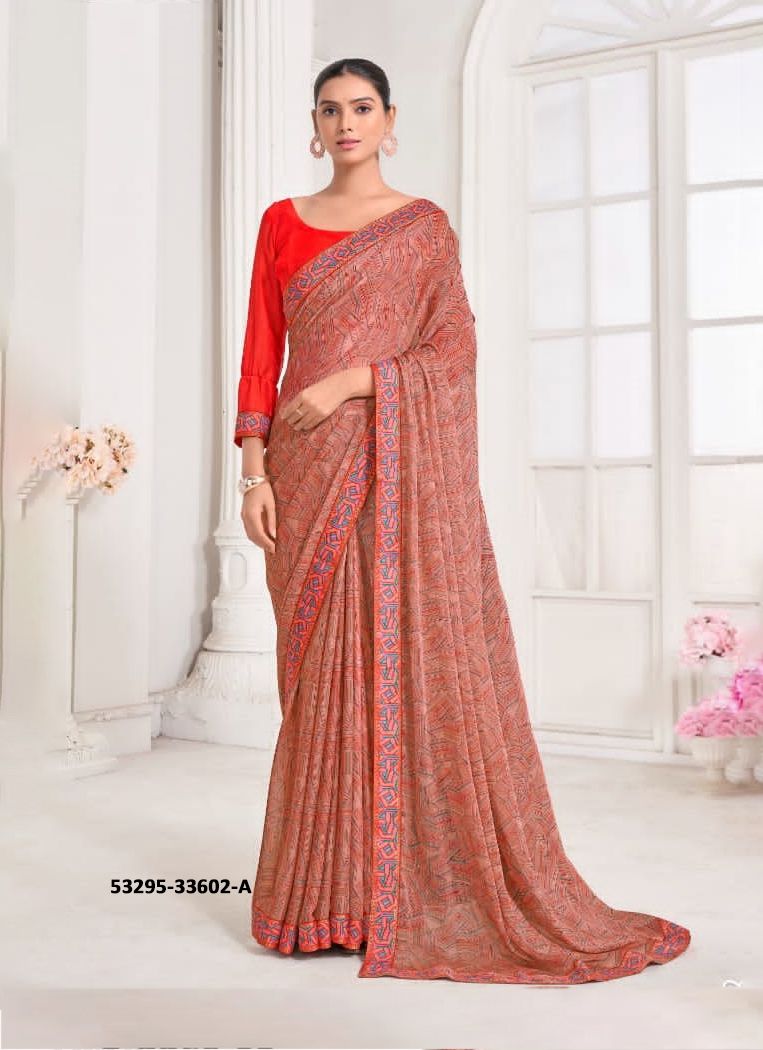 VANILLA 8 - CATALOG # 53295 (SET OF 12 SAREES)