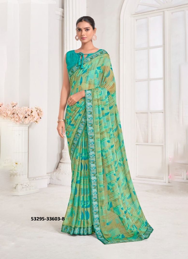 VANILLA 8 - CATALOG # 53295 (SET OF 12 SAREES)