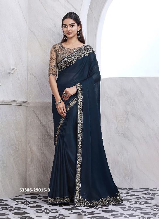 COLORS OF 29015 - CATALOG # 53306 (SET OF 6 SAREES)