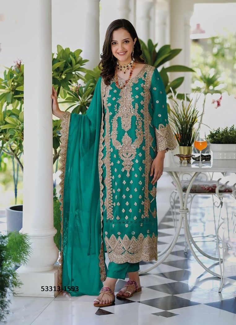 AANAYA COLORS - CATALOG # 53313 (SET OF 4 READYMADE SUITS)