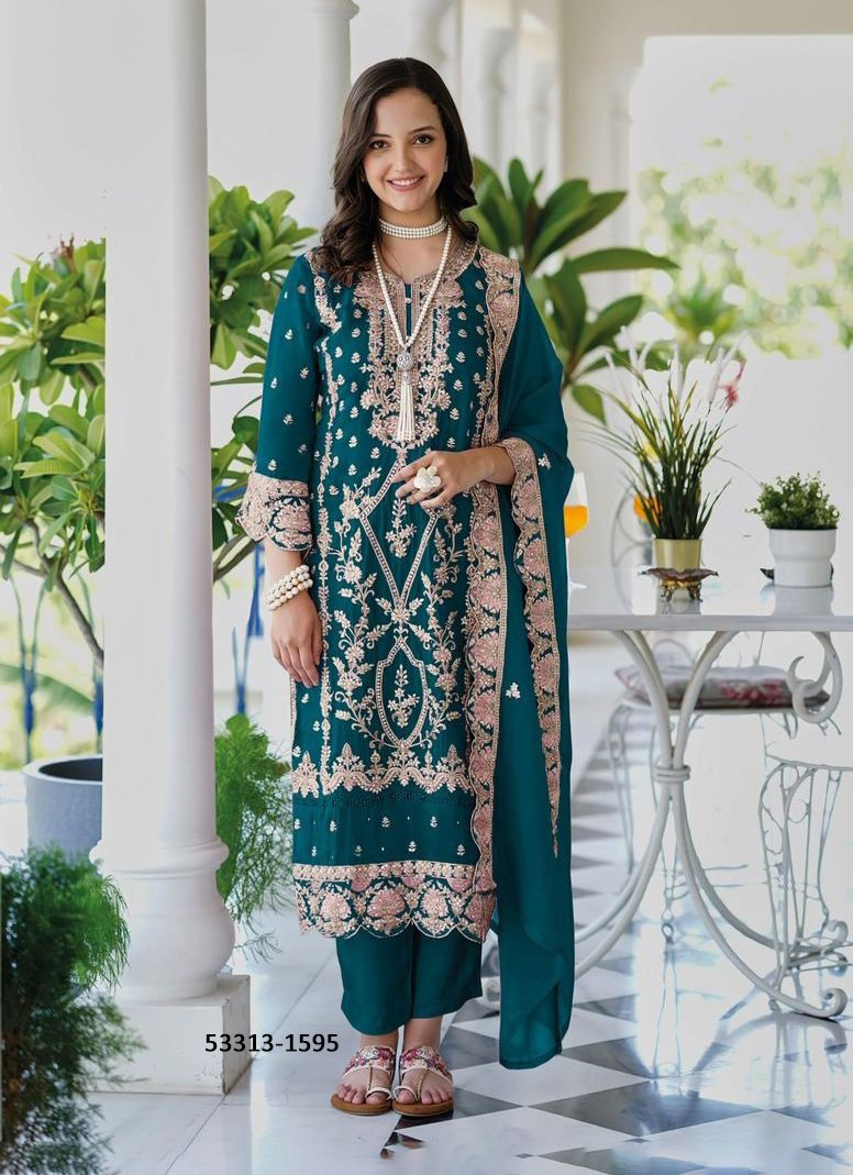 AANAYA COLORS - CATALOG # 53313 (SET OF 4 READYMADE SUITS)