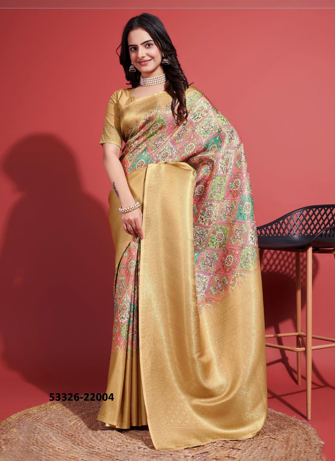 DIONNE 1 - CATALOG # 53326 (SET OF 8 SAREES)