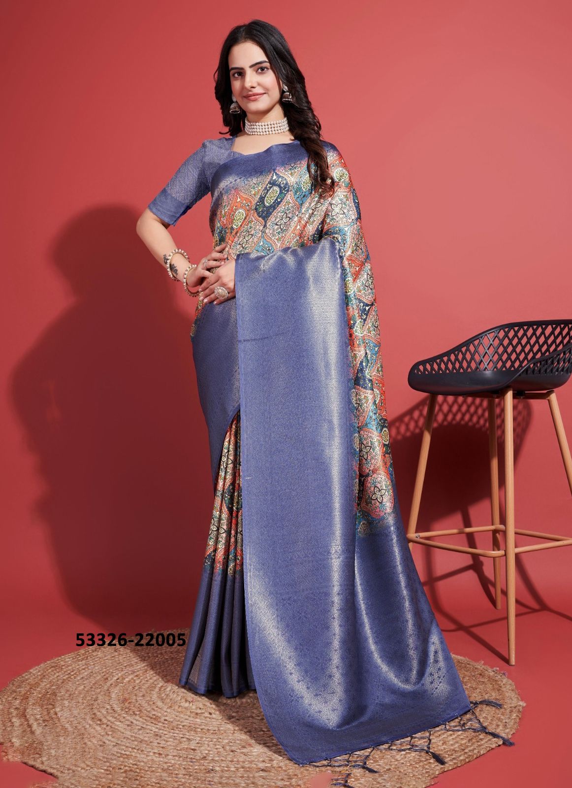 DIONNE 1 - CATALOG # 53326 (SET OF 8 SAREES)