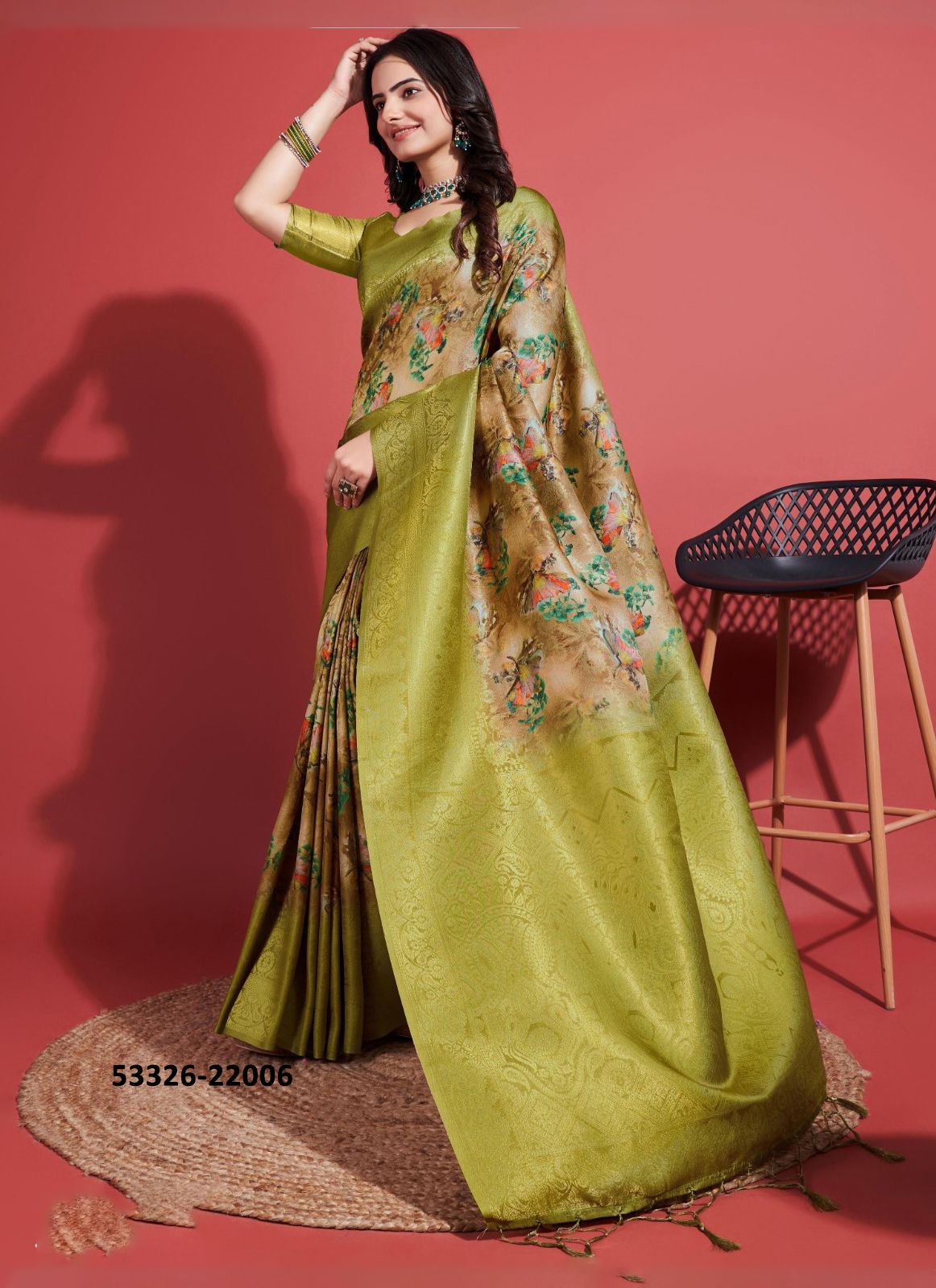 DIONNE 1 - CATALOG # 53326 (SET OF 8 SAREES)
