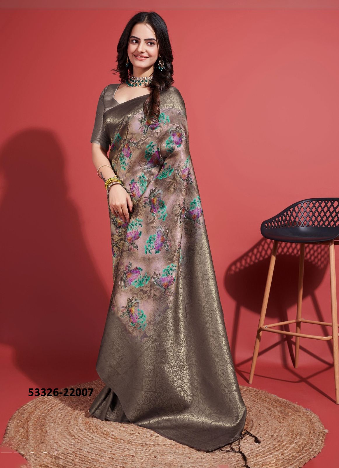 DIONNE 1 - CATALOG # 53326 (SET OF 8 SAREES)