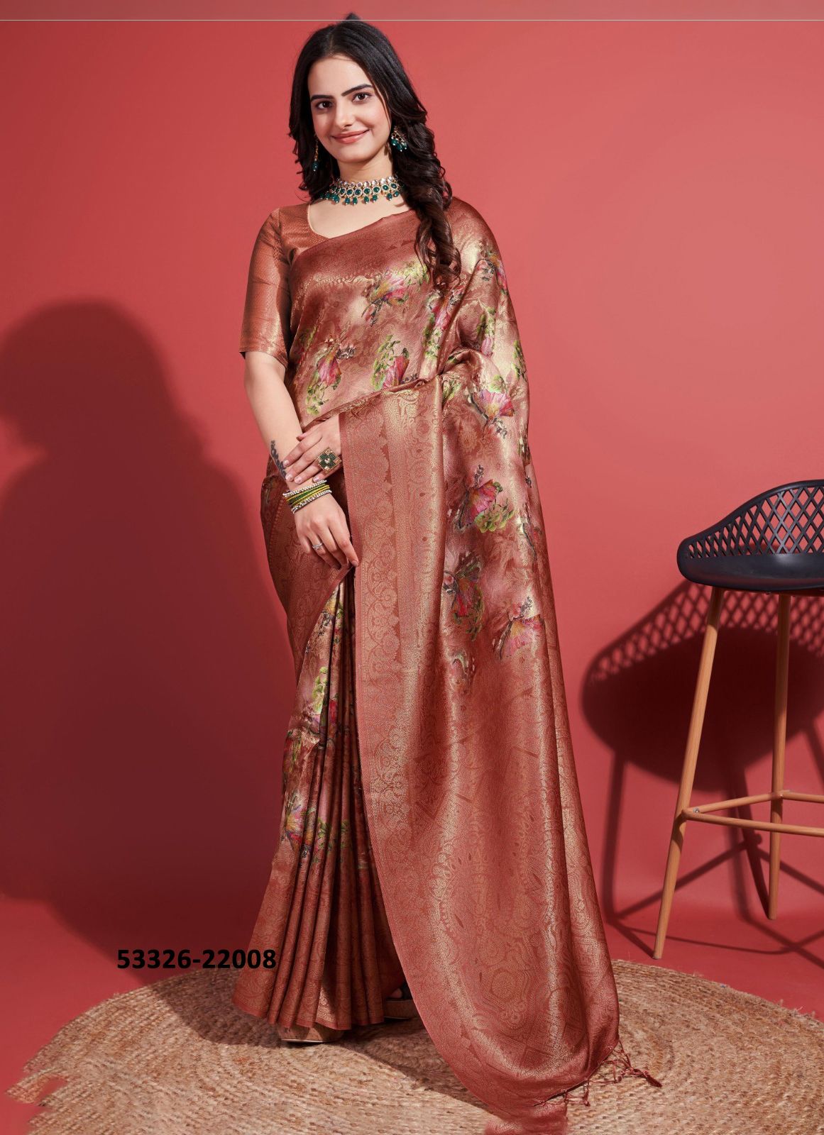 DIONNE 1 - CATALOG # 53326 (SET OF 8 SAREES)