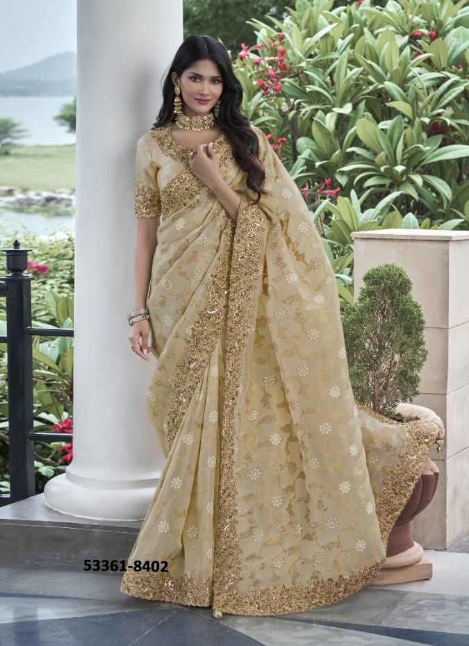 WEDDING SAGA - CATALOG # 53361 (SET OF 12 SAREES)