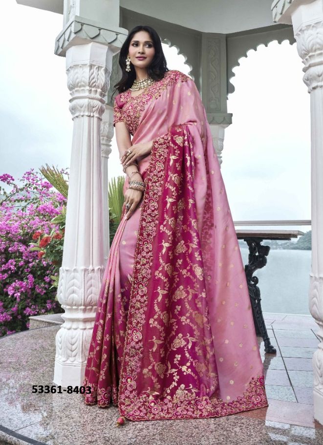 WEDDING SAGA - CATALOG # 53361 (SET OF 12 SAREES)