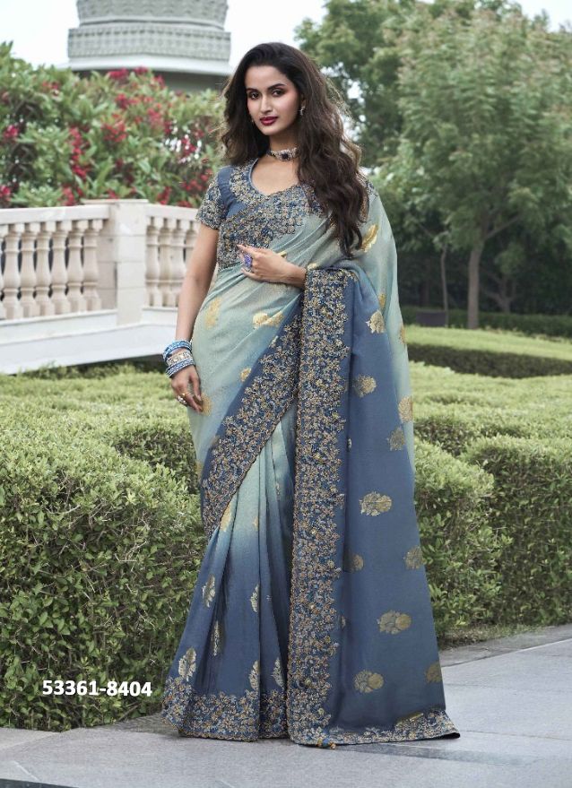 WEDDING SAGA - CATALOG # 53361 (SET OF 12 SAREES)