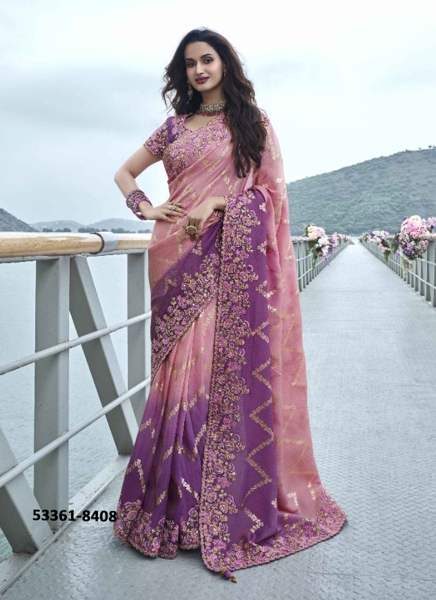 WEDDING SAGA - CATALOG # 53361 (SET OF 12 SAREES)