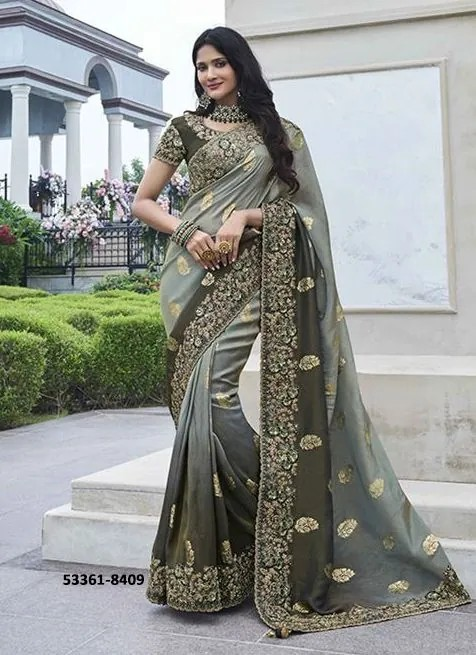 WEDDING SAGA - CATALOG # 53361 (SET OF 12 SAREES)