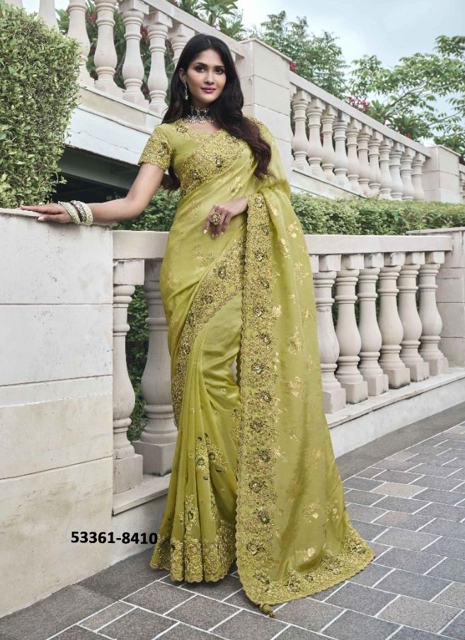 WEDDING SAGA - CATALOG # 53361 (SET OF 12 SAREES)