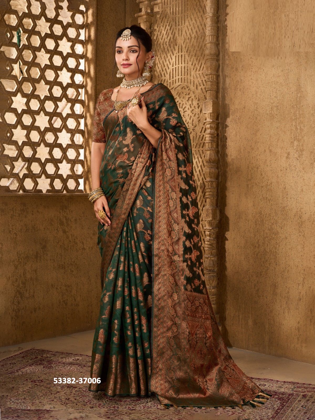 EVOGUE 2 - CATALOG # 53382 (SET OF 5 SAREES) EVOGUE 2 - CATALOG # 53382 (SET OF 5 SAREES)