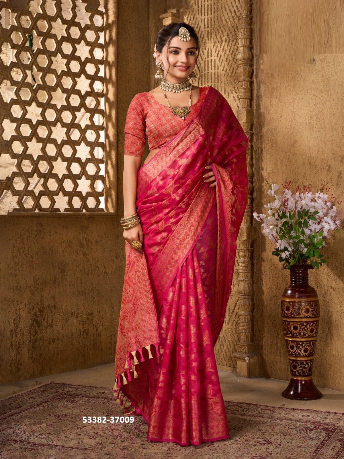 EVOGUE 2 - CATALOG # 53382 (SET OF 5 SAREES) EVOGUE 2 - CATALOG # 53382 (SET OF 5 SAREES)