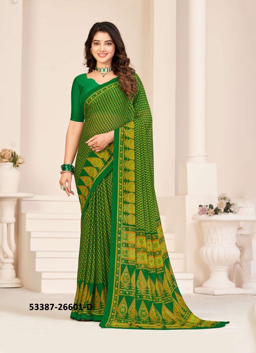 STAR CHIFFON 135 - CATALOG # 53387 (SET OF 12 SAREES) STAR CHIFFON 135 - CATALOG # 53387 (SET OF 12 SAREES)