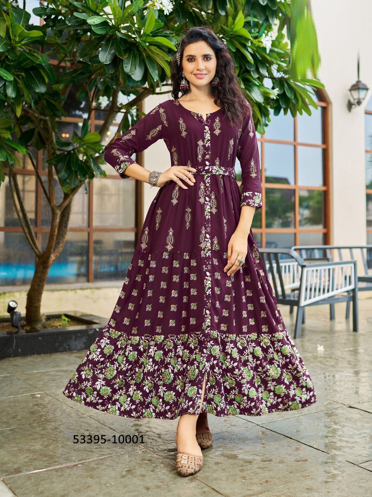BOURNVILLA 10 - CATALOG # 53395 (SET OF 8 READYMADE KURTIS) BOURNVILLA 10 - CATALOG # 53395 (SET OF 8 READYMADE KURTIS)