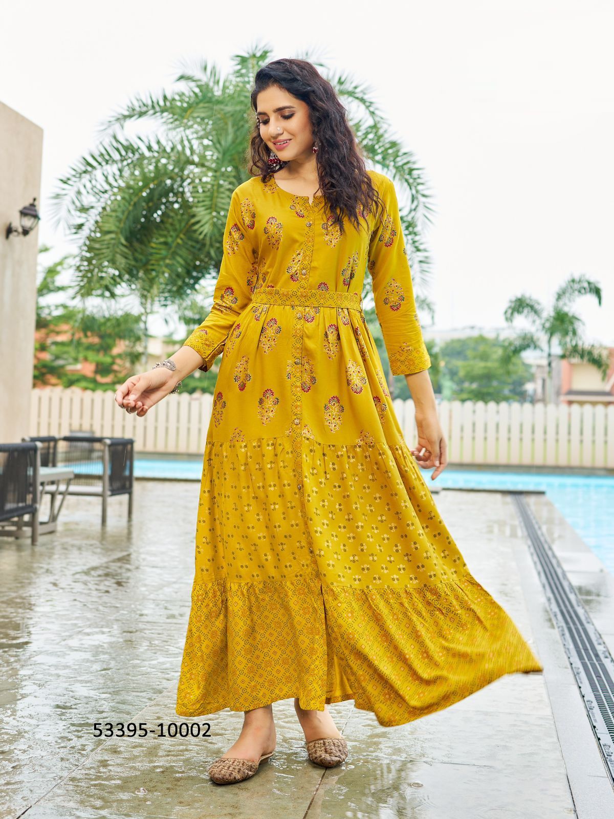 BOURNVILLA 10 - CATALOG # 53395 (SET OF 8 READYMADE KURTIS) BOURNVILLA 10 - CATALOG # 53395 (SET OF 8 READYMADE KURTIS)