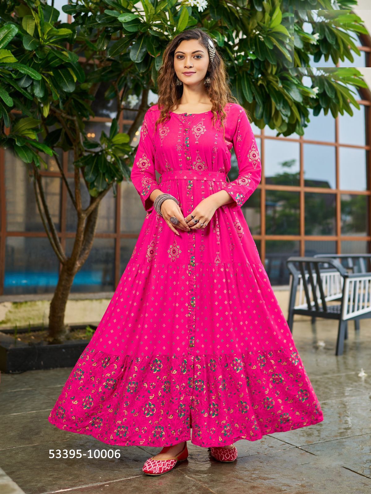 BOURNVILLA 10 - CATALOG # 53395 (SET OF 8 READYMADE KURTIS) BOURNVILLA 10 - CATALOG # 53395 (SET OF 8 READYMADE KURTIS)