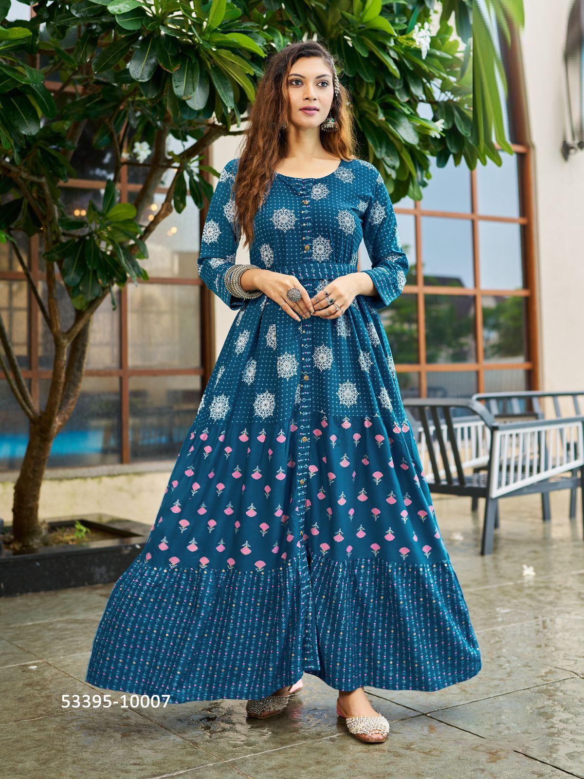 BOURNVILLA 10 - CATALOG # 53395 (SET OF 8 READYMADE KURTIS) BOURNVILLA 10 - CATALOG # 53395 (SET OF 8 READYMADE KURTIS)