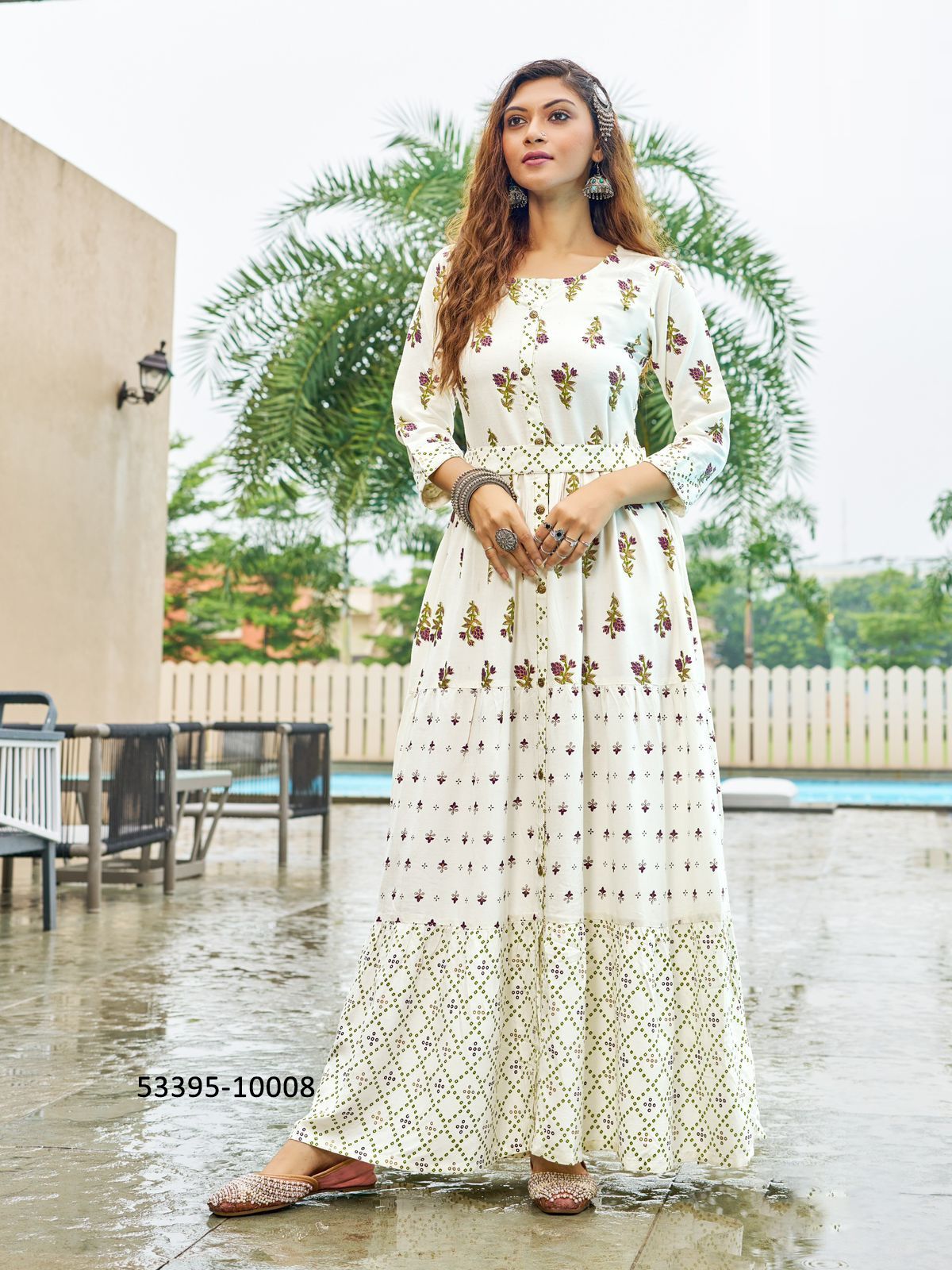 BOURNVILLA 10 - CATALOG # 53395 (SET OF 8 READYMADE KURTIS) BOURNVILLA 10 - CATALOG # 53395 (SET OF 8 READYMADE KURTIS)