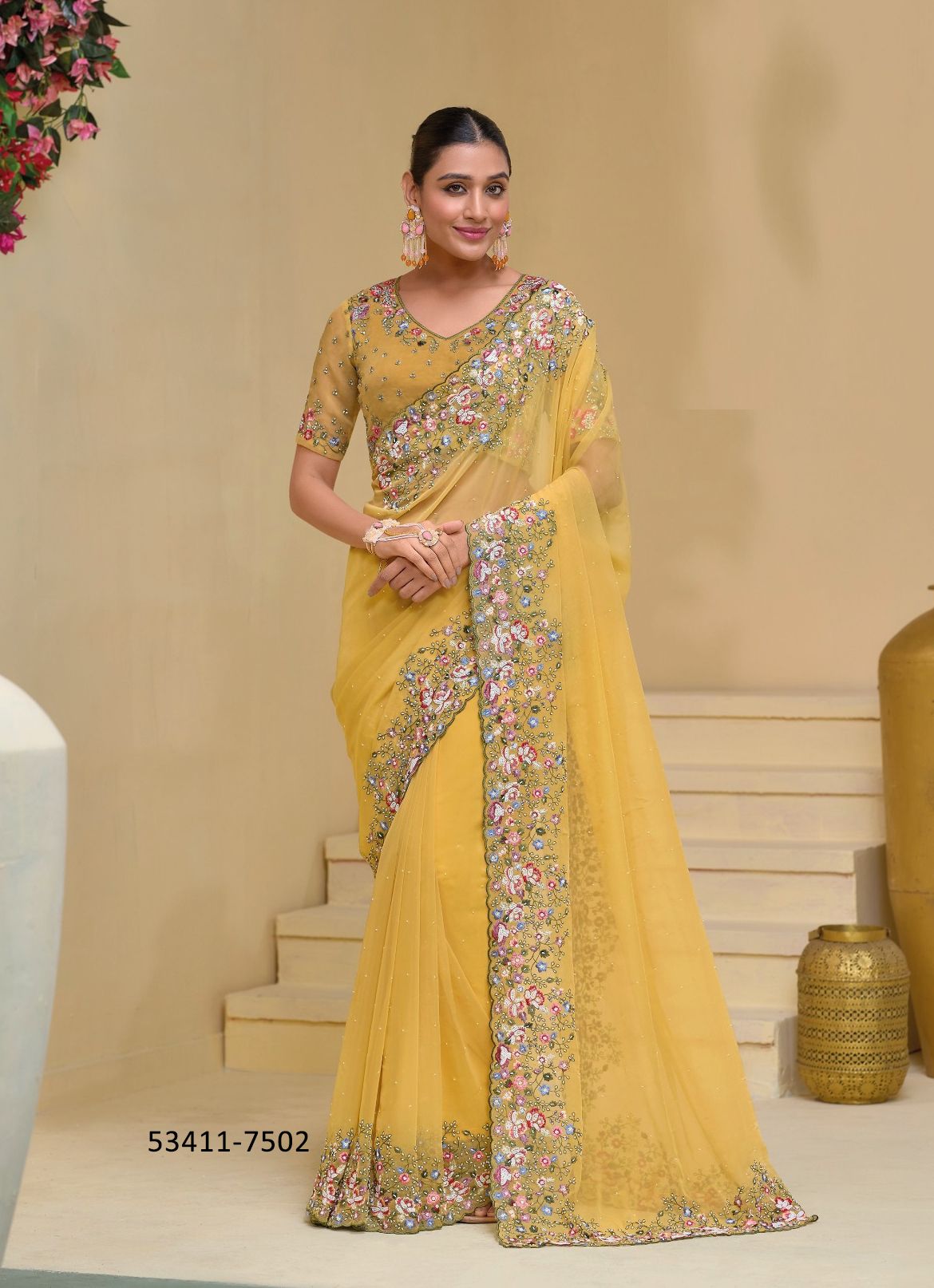 SERIES 7501-7513 - CATALOG # 53411 (SET OF 13 SAREES)