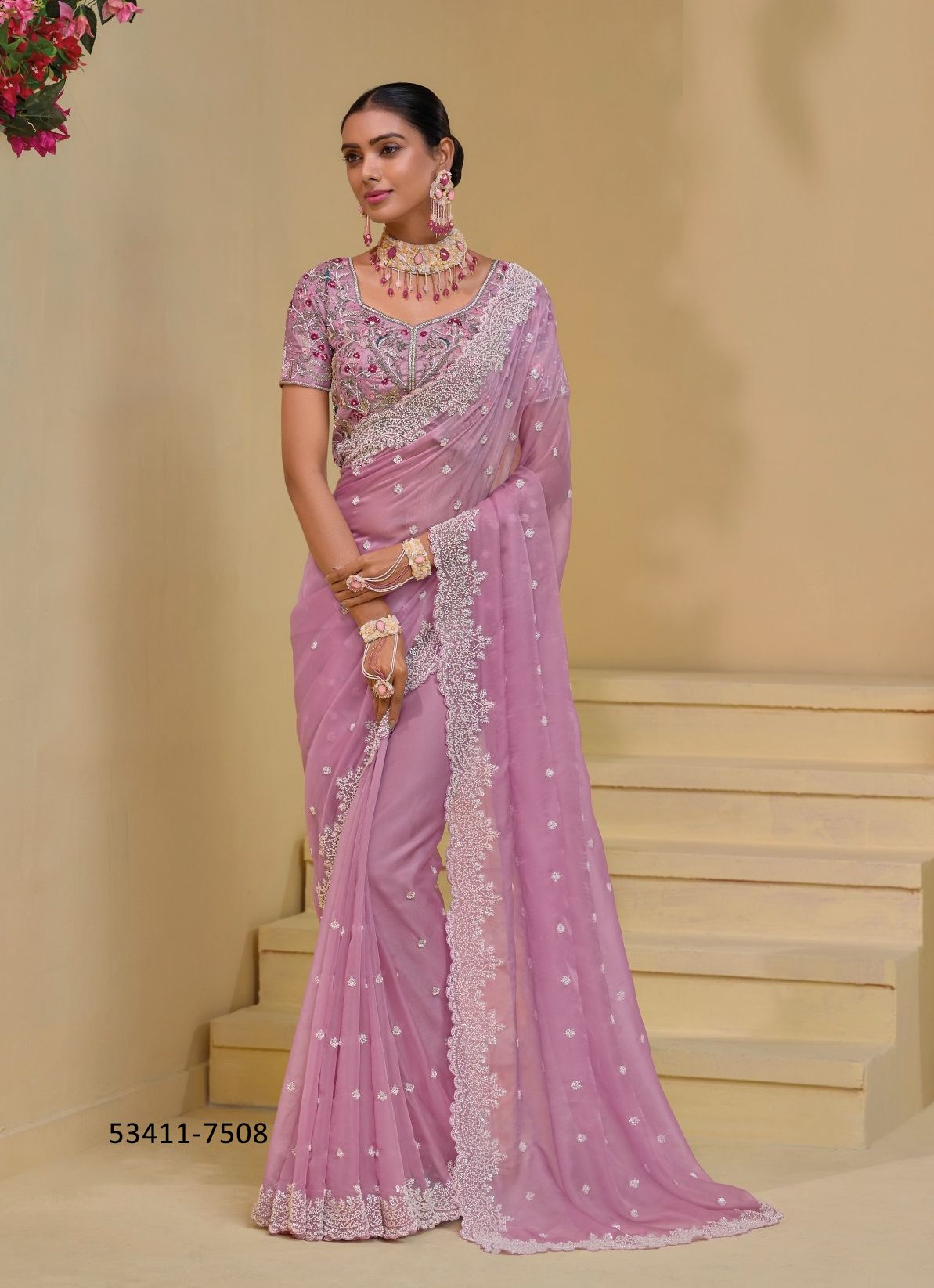 SERIES 7501-7513 - CATALOG # 53411 (SET OF 13 SAREES)