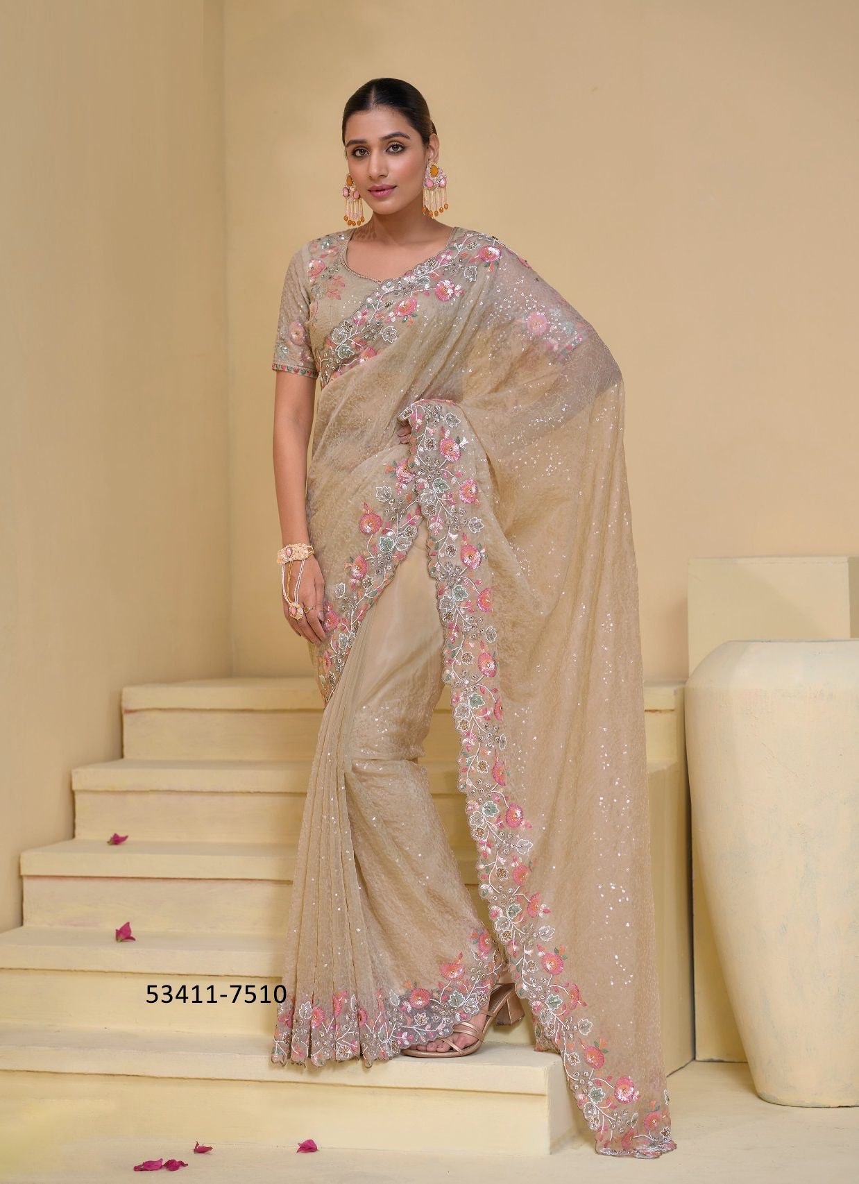 SERIES 7501-7513 - CATALOG # 53411 (SET OF 13 SAREES)