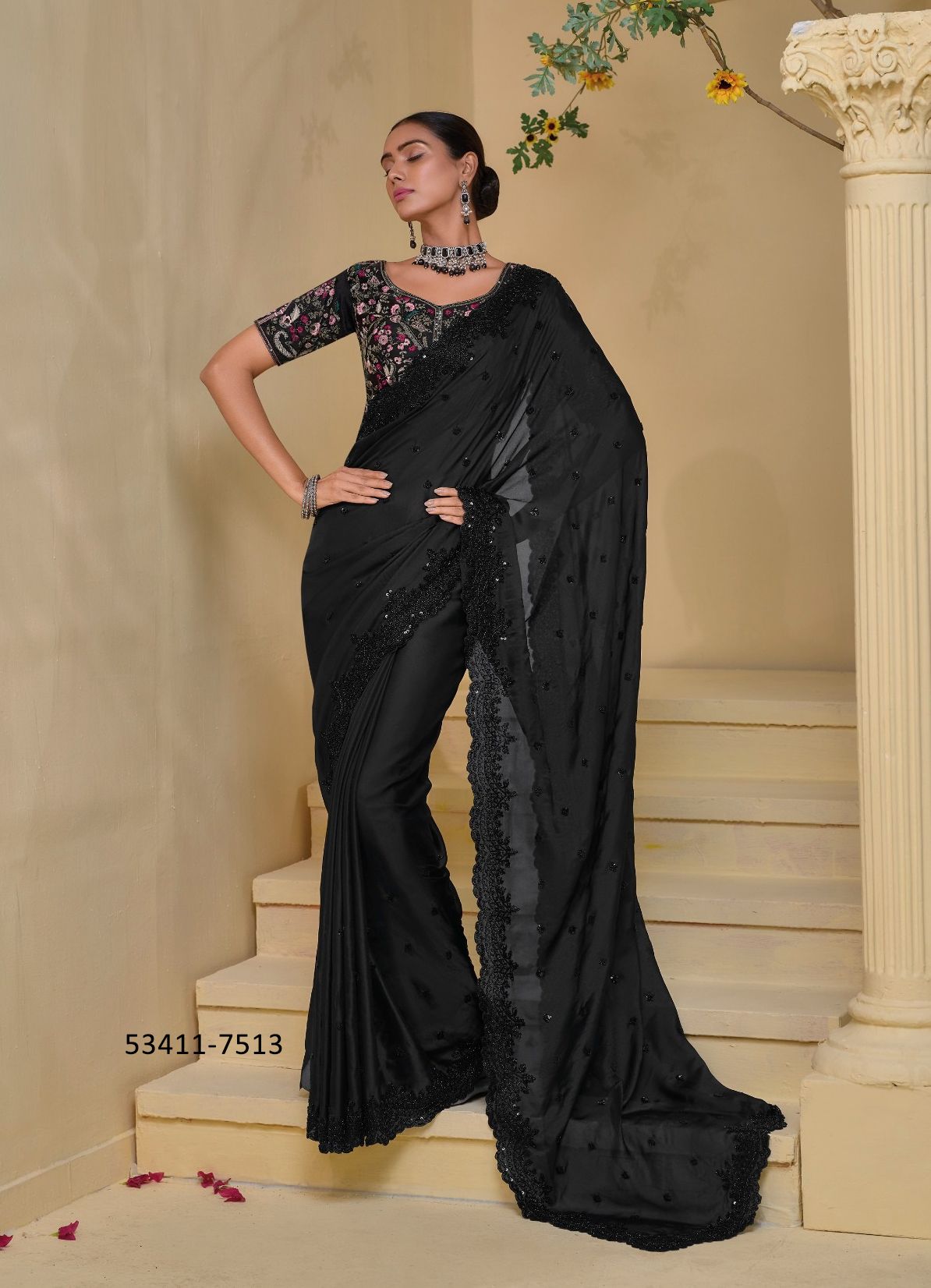 SERIES 7501-7513 - CATALOG # 53411 (SET OF 13 SAREES)