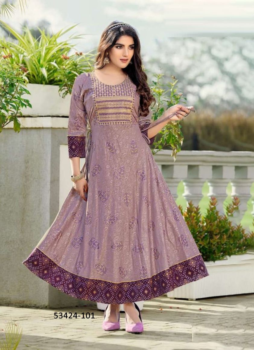 SIYA - CATALOG # 53424 (SET OF 6 READYMADE KURTIS) SIYA - CATALOG # 53424 (SET OF 6 READYMADE KURTIS)