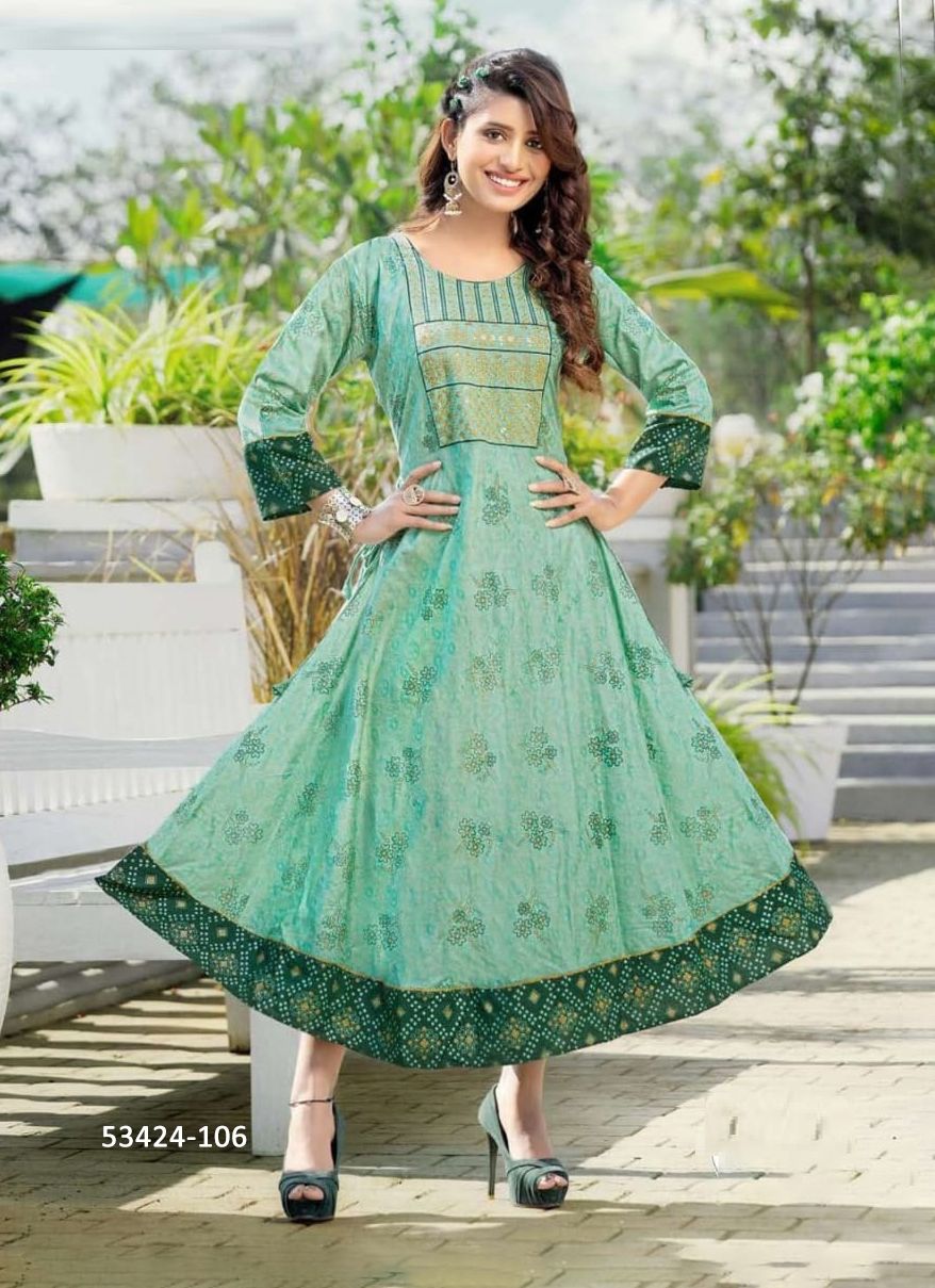 SIYA - CATALOG # 53424 (SET OF 6 READYMADE KURTIS) SIYA - CATALOG # 53424 (SET OF 6 READYMADE KURTIS)