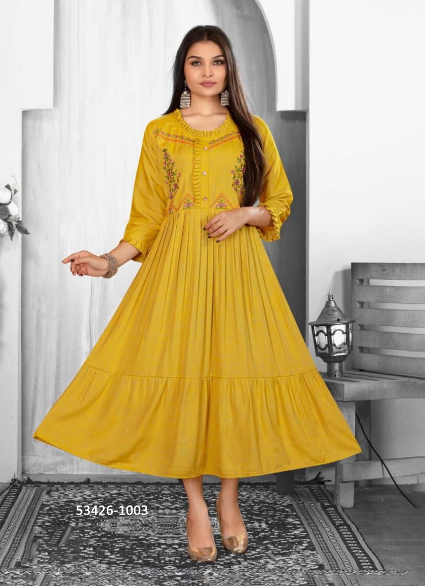 ZIYA - CATALOG # 53426 (SET OF 6 READYMADE KURTIS) ZIYA - CATALOG # 53426 (SET OF 6 READYMADE KURTIS)