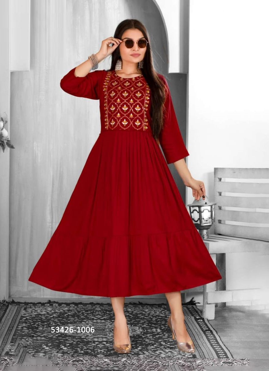 ZIYA - CATALOG # 53426 (SET OF 6 READYMADE KURTIS) ZIYA - CATALOG # 53426 (SET OF 6 READYMADE KURTIS)