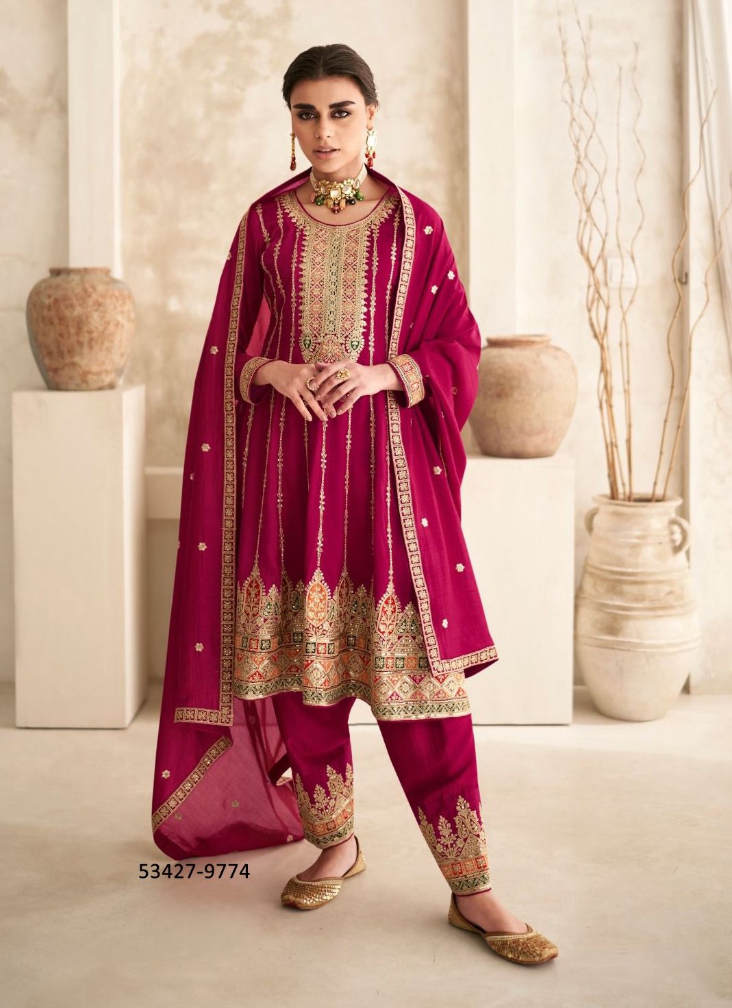 ROMANI - CATALOG # 53427 (SET OF 4 READYMADE SUITS) ROMANI - CATALOG # 53427 (SET OF 4 READYMADE SUITS)