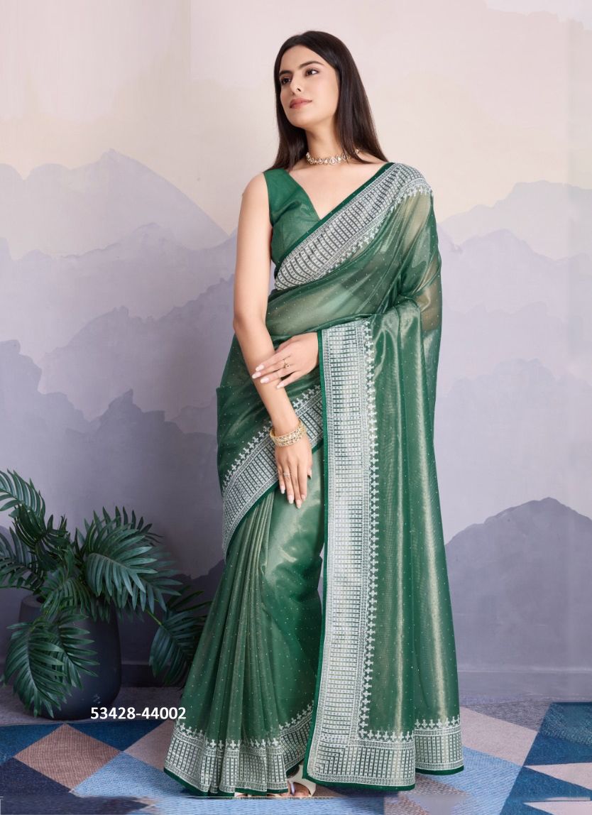 MAHARANI - CATALOG # 53428 (SET OF 4 SAREES) MAHARANI - CATALOG # 53428 (SET OF 4 SAREES)