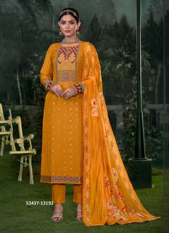 RAAG - CATALOG # 53437 (SET OF 6 SEMI-STITCHED SUITS)