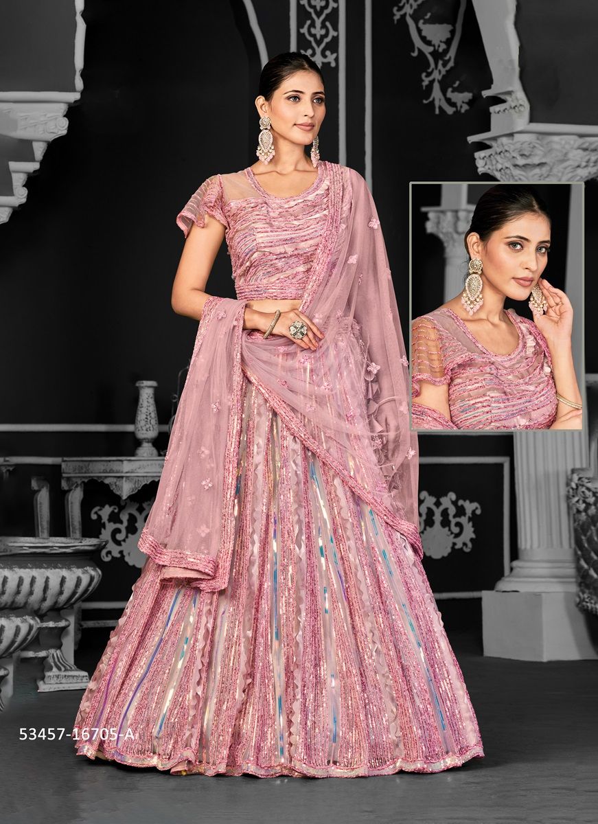 BONANZA 2 - CATALOG # 53457 (SET OF 14 LEHENGAS (SEMI-STITCHED)) BONANZA 2 - CATALOG # 53457 (SET OF 14 LEHENGAS (SEMI-STITCHED))