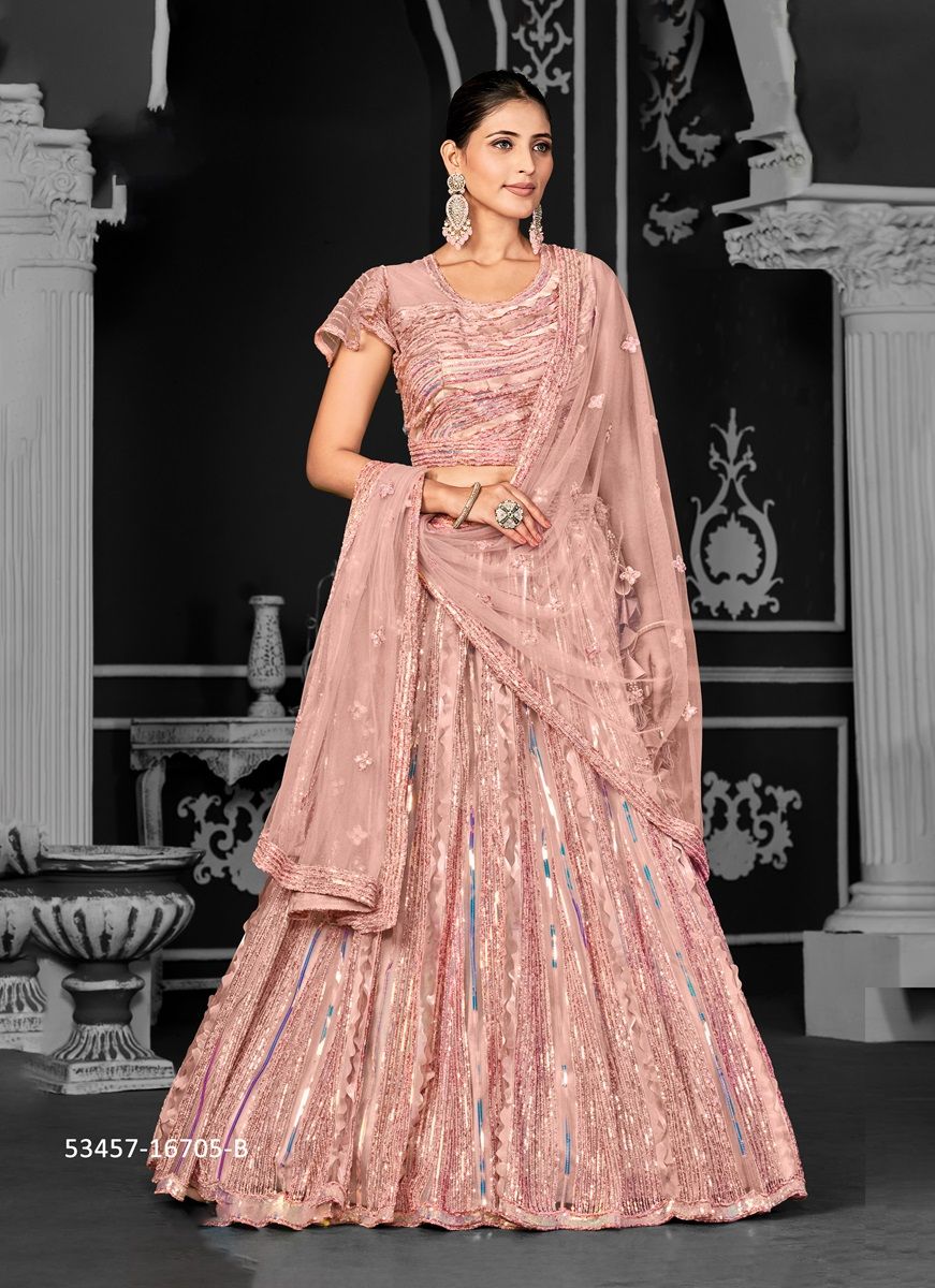 BONANZA 2 - CATALOG # 53457 (SET OF 14 LEHENGAS (SEMI-STITCHED)) BONANZA 2 - CATALOG # 53457 (SET OF 14 LEHENGAS (SEMI-STITCHED))