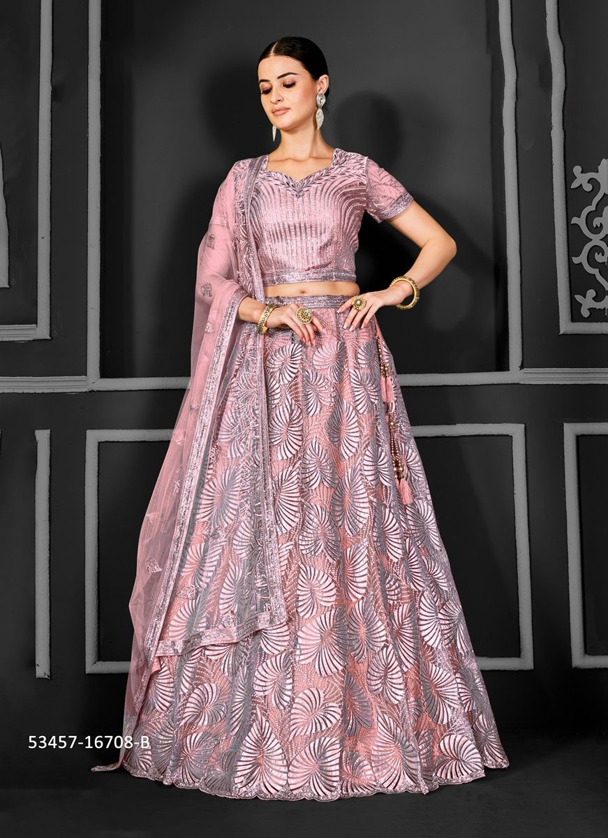 BONANZA 2 - CATALOG # 53457 (SET OF 14 LEHENGAS (SEMI-STITCHED)) BONANZA 2 - CATALOG # 53457 (SET OF 14 LEHENGAS (SEMI-STITCHED))